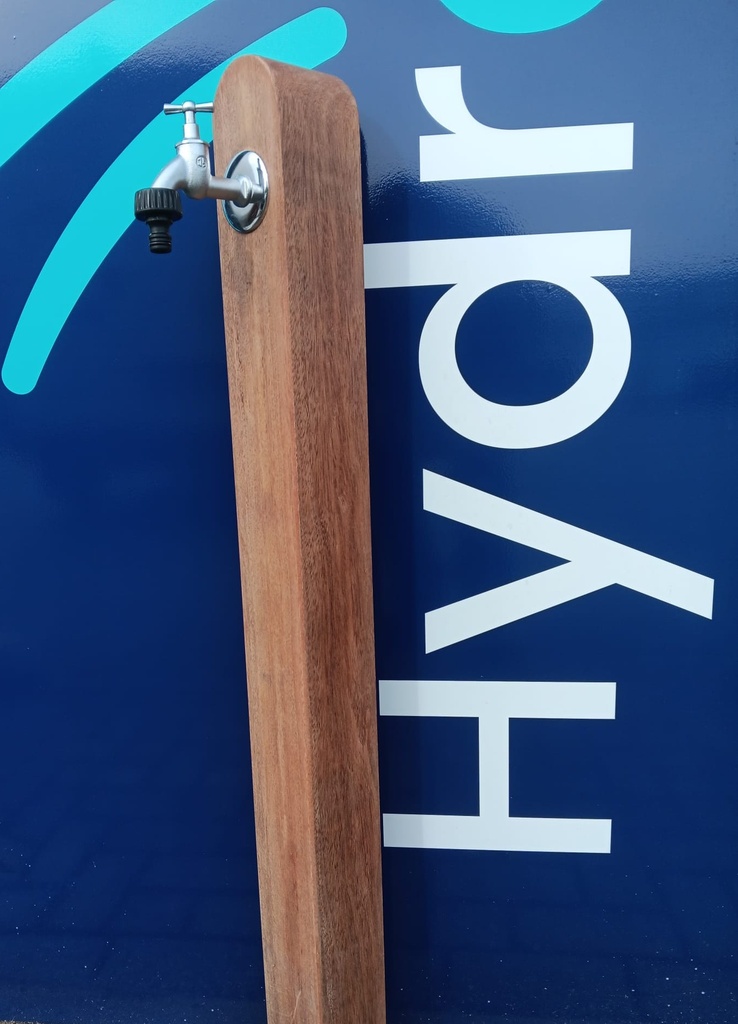 Wooden hydrant