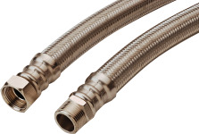 Flexible with swivel stainless steel 1” MF 70cm