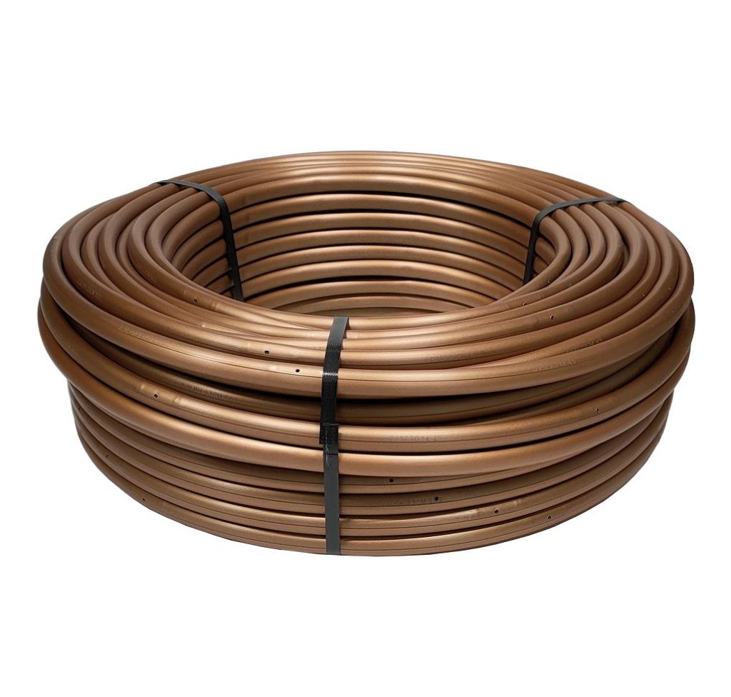 Ondergrondse druppelslang RB d16 2,3l/u 33cm koper (100m)