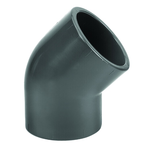 [RE100325] PVC knee d32 45°